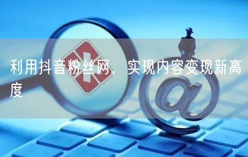 利用抖音粉丝网，实现内容变现新高度