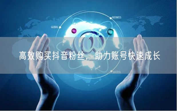 高效购买抖音粉丝，助力账号快速成长