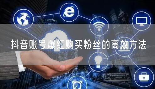 抖音账号爆红购买粉丝的高效方法