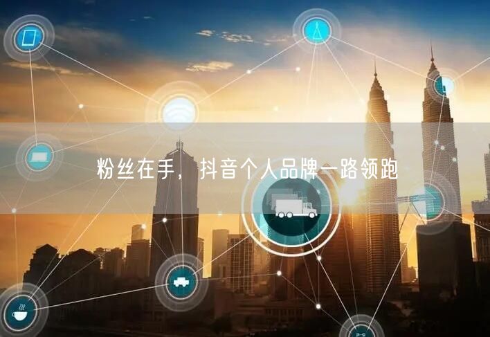 粉丝在手，抖音个人品牌一路领跑