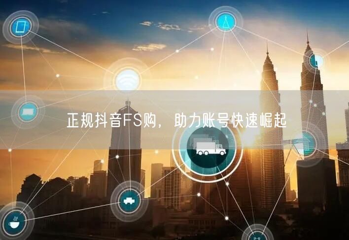 正规抖音FS购，助力账号快速崛起
